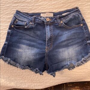 Kancan Women's Blue Denim Shorts